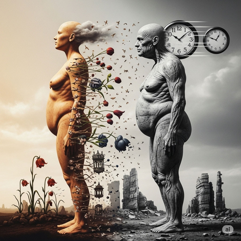 biologisches alter adipositas